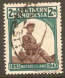 Southern Rhodesia 1943 Matabeleland Anniversary. SG61.